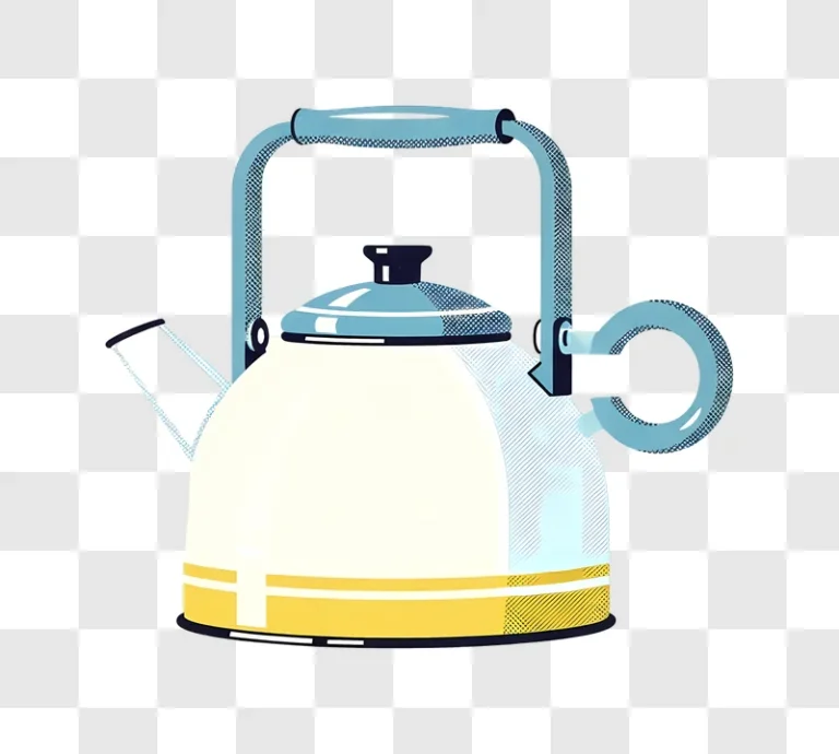 blue kettle with yellow band edited