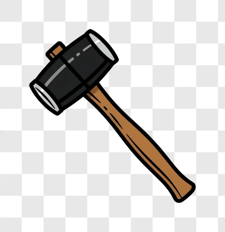 cartoon rubber mallet edited
