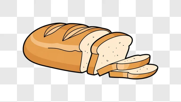 cartoon sliced loaf of bread edited