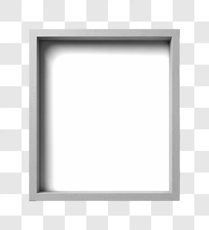 deep gray textured frame white background edited