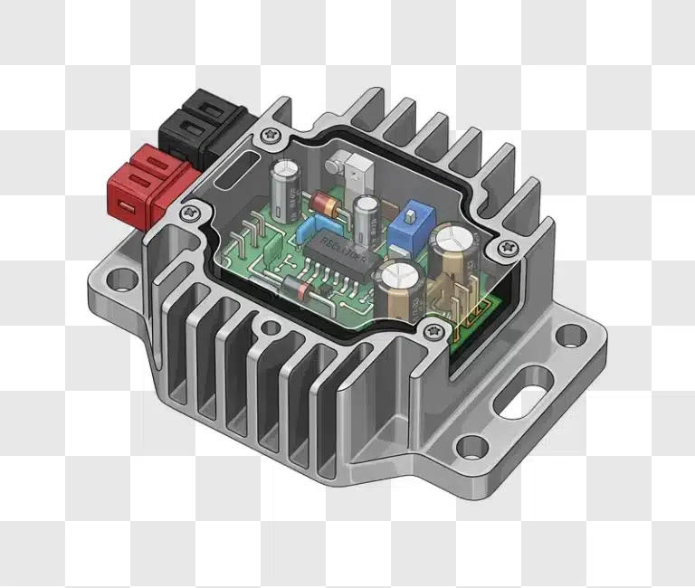 electronic control unit cutaway diagram edited