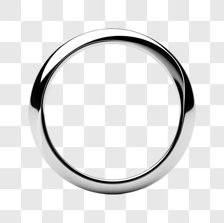 reflective chrome ring with grey interior edited