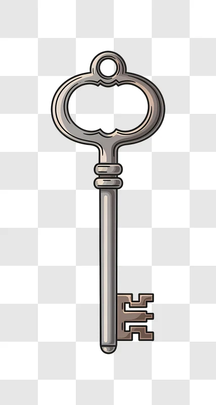 antique skeleton key