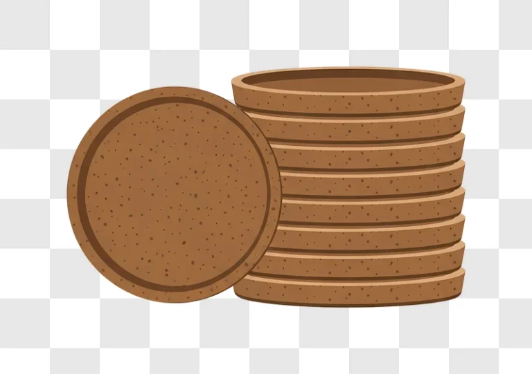 brown speckled coasters stack with one