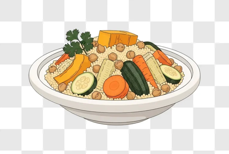 couscous with vegetables and chickpeas