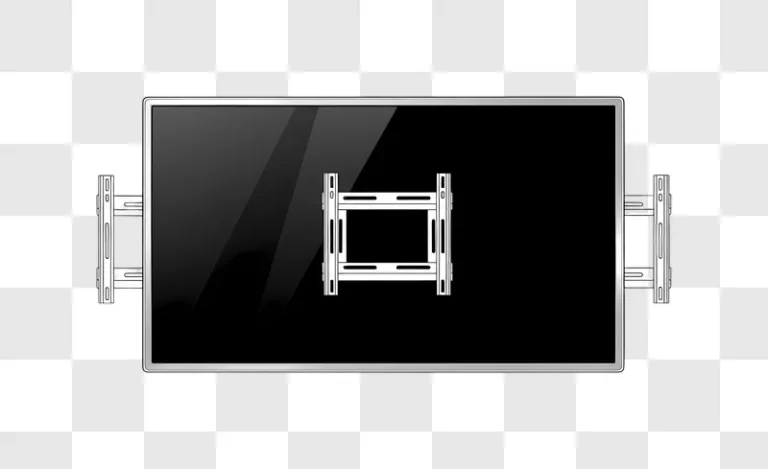 flat panel tv wall mounting system diagram