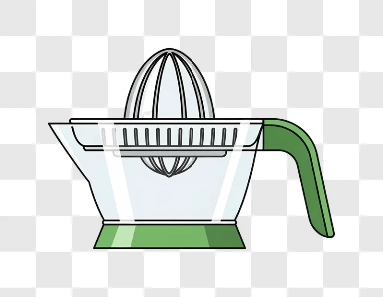 green and white citrus juicer