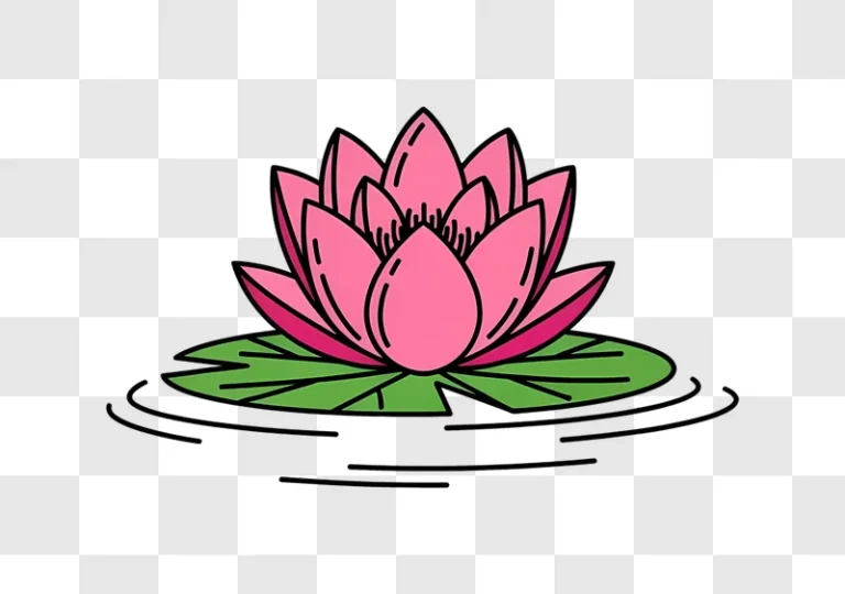 pink lotus flower on green leaf