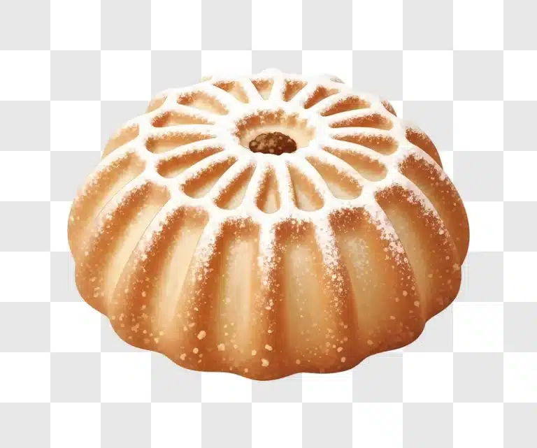 powdered sugar cookie with date filling