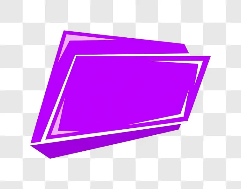 purple geometric shapes with white accents