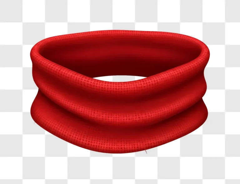 red neck gaiter with woven texture
