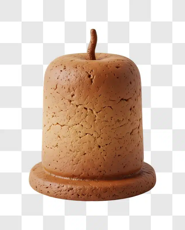 textured doner kebab skewer in studio