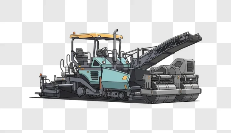 asphalt paver road construction machine
