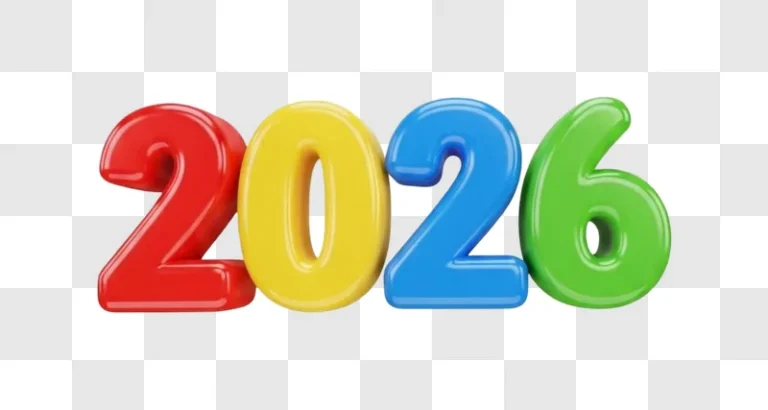 colorful plastic number toys