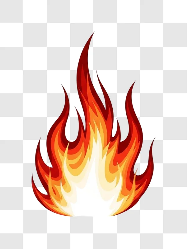 flames of fire illustration