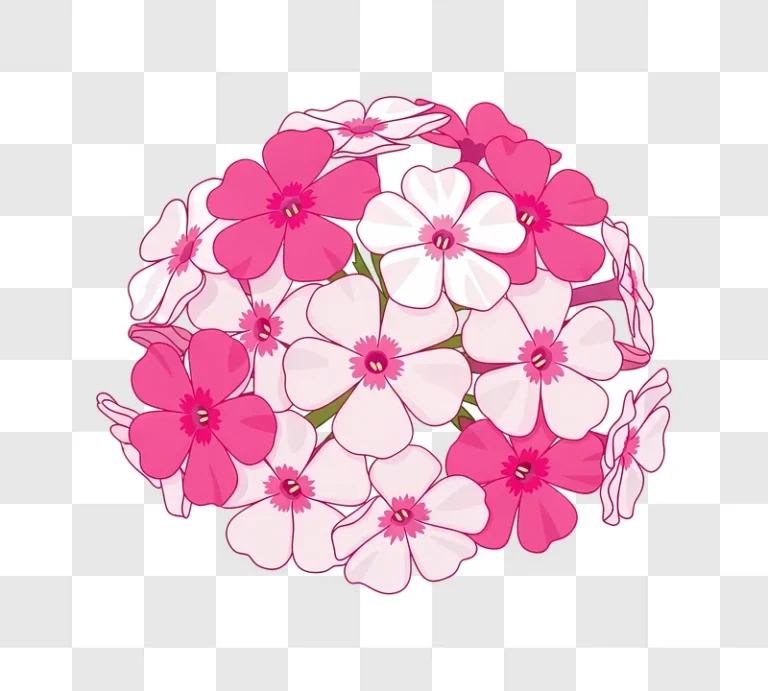 pink and white flowers arrangement on pink