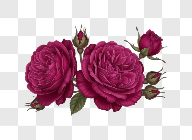 red roses with green leaves