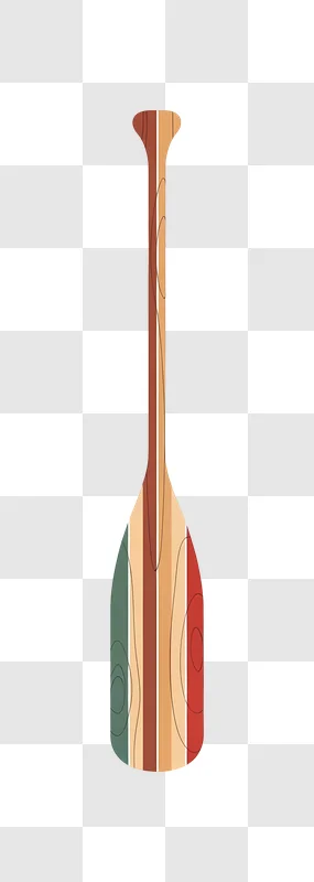 striped paddle with wood grain texture