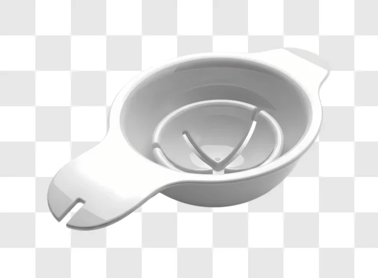 white plastic manual citrus juicer