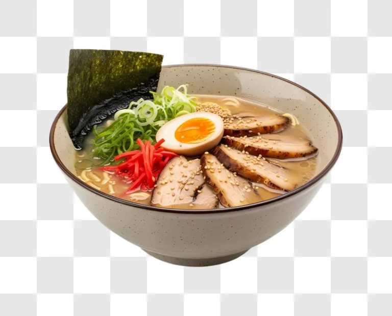 bowl of japanese ramen noodles