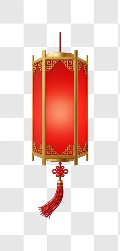 chinese red lantern decoration