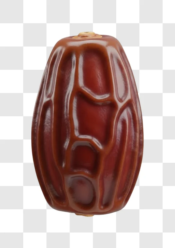 close up texture of a date fruit