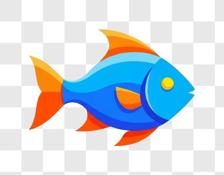 colorful cartoon fish illustration