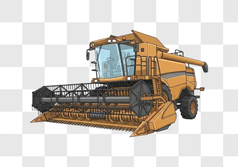 combine harvester machine agriculture