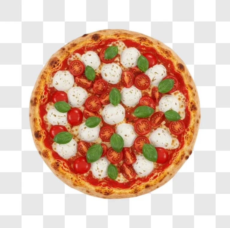 delicious homemade pizza with mozzarella cheese