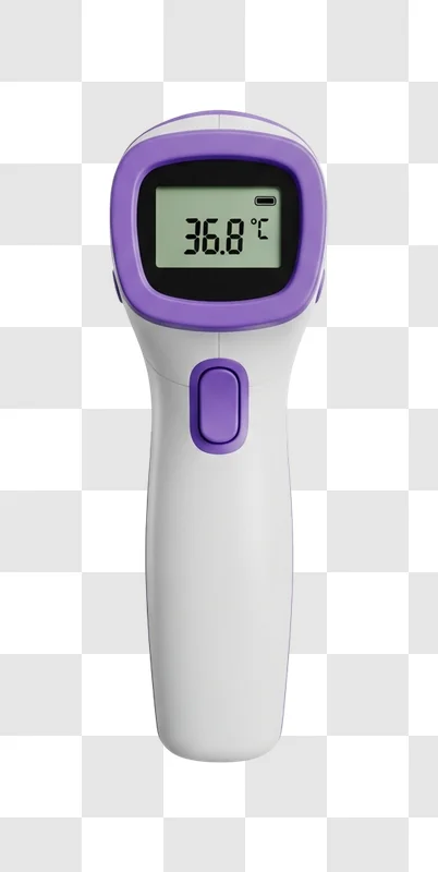 digital infrared thermometer device