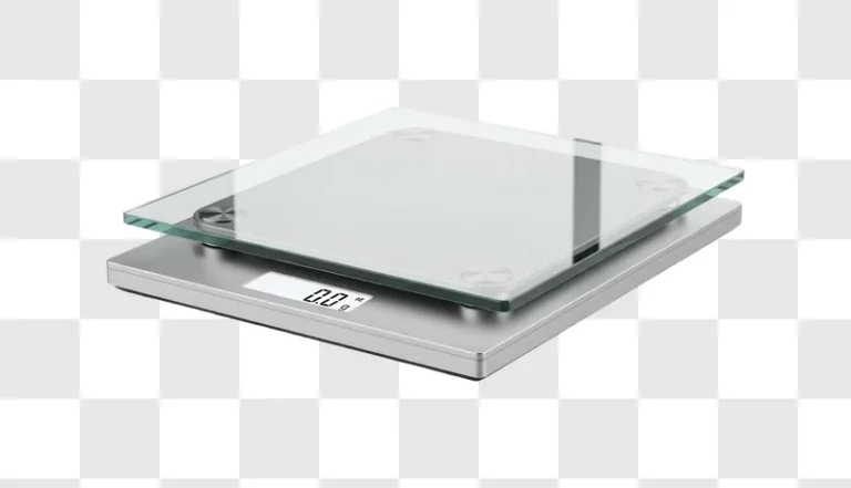 digital kitchen scale with glass top