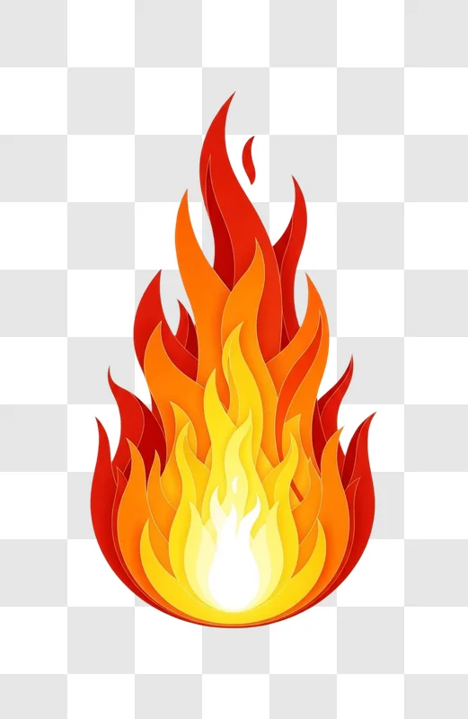 flame fire illustration vector graphic