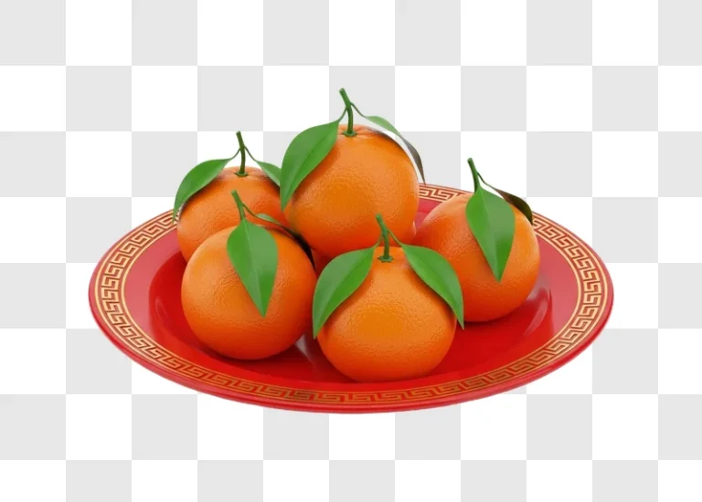 fresh oranges on a plate