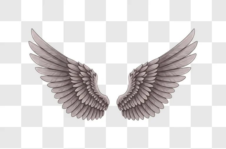 gray bird wings spread wide