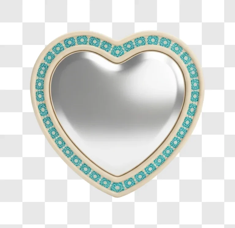 heart shaped jewelry with turquoise stones