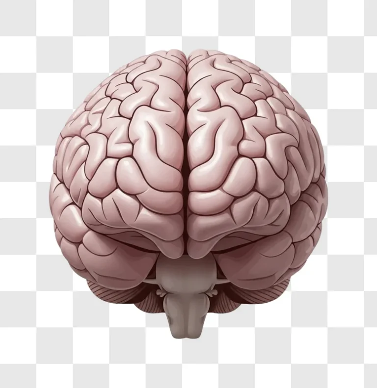 human brain anatomy medical illustration
