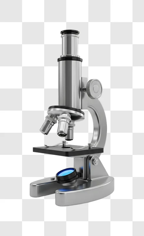 laboratory microscope science equipment closeup