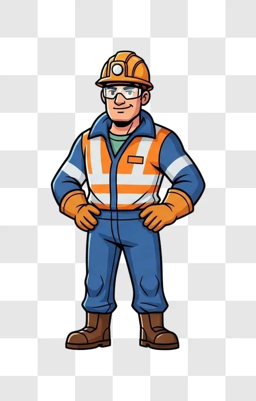 man wearing safety gear uniform