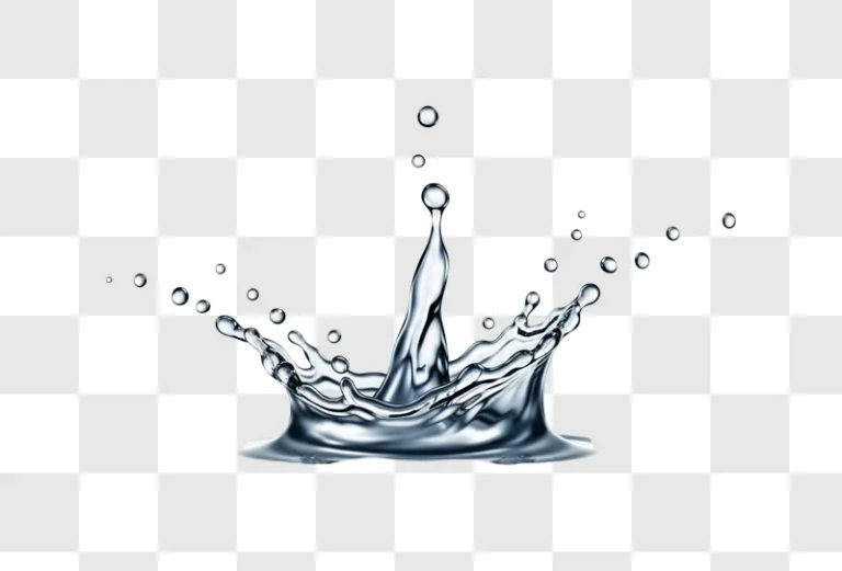 water splashing droplets illustration
