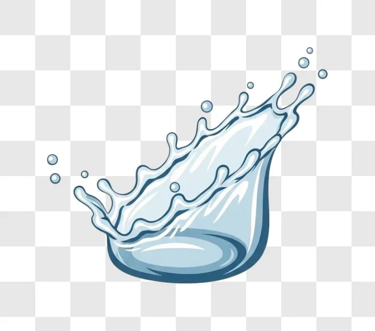 water splashing in motion