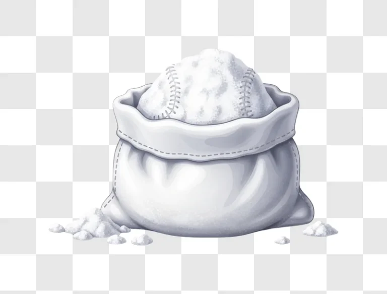 a bag of white powder substance