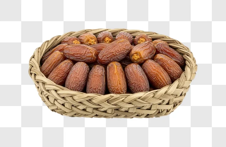 brown dates in a basket