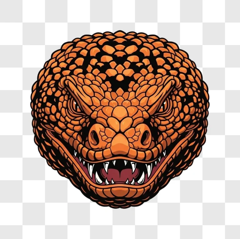 cartoon angry snake head closeup face png transparent background personal use design resource