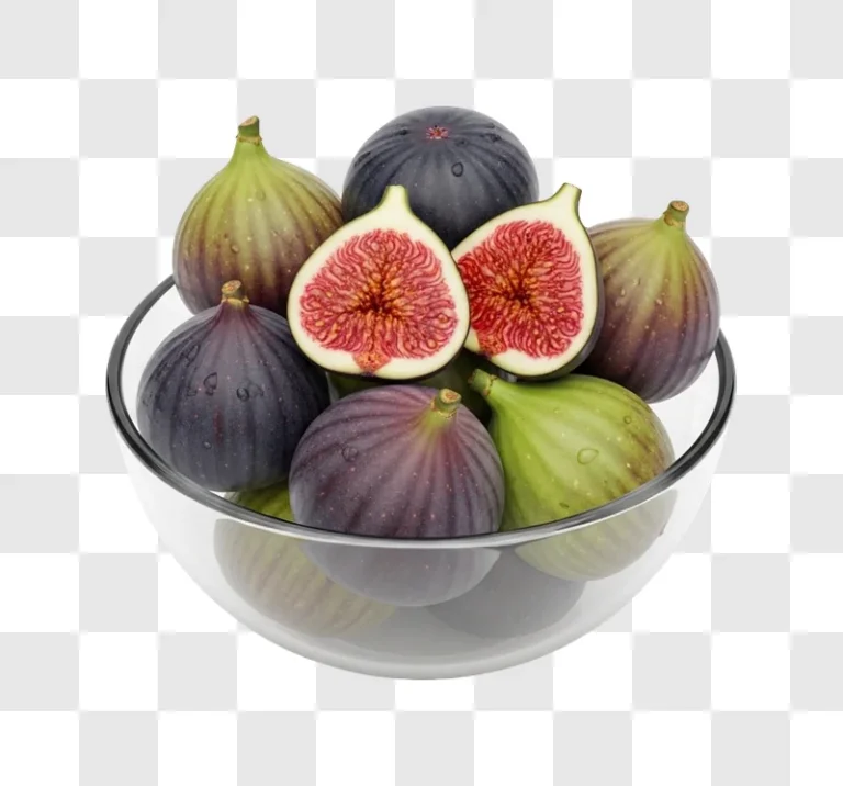 fresh figs in a bowl