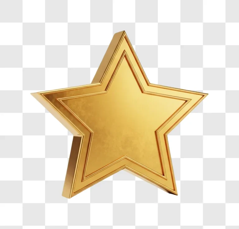golden star award symbol object high resolution isolated object png transparent background free download