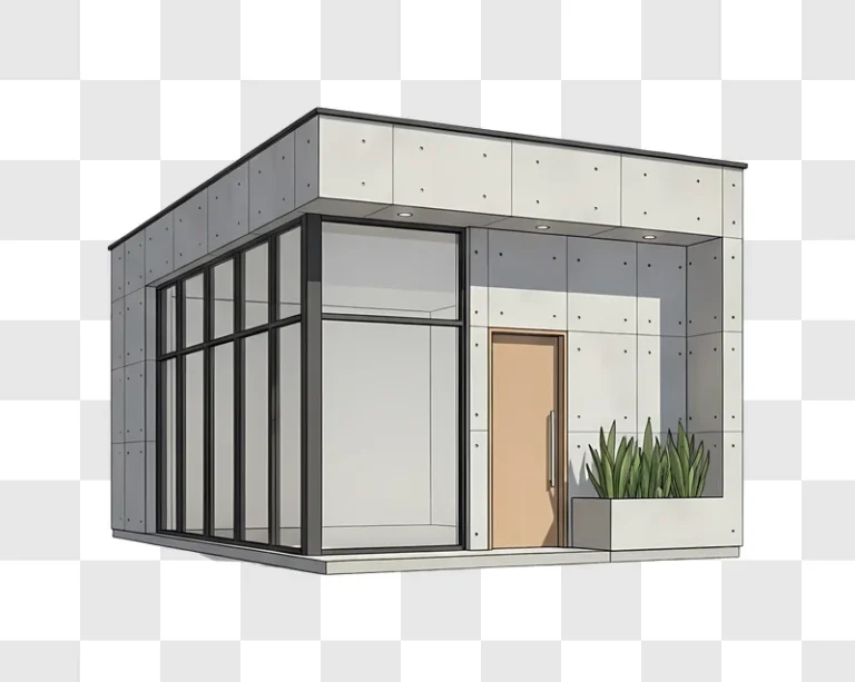 modern minimalist shipping container home