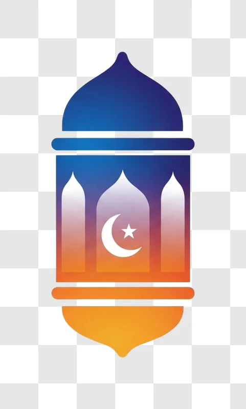 ramadan lantern ornament with crescent moon premium quality png png transparent background free png for personal project