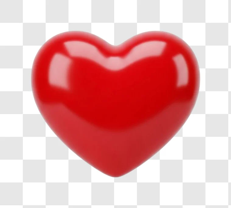 red heart shape symbol icon love high resolution isolated object png transparent background download for non commercial use