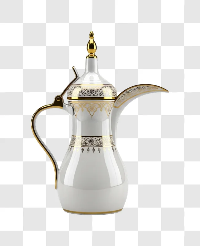 traditional arabic coffee pot jug isolated png transparent background free png for personal project