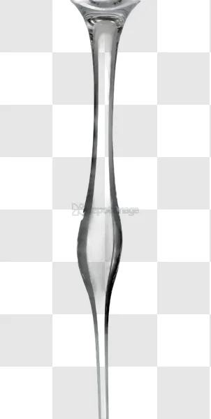 Glass Stemware With Elegant Curved Design transparent background sleek design